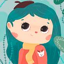 Fanart Hilda. Un proyecto de Ilustración tradicional de Lara Kinasz Messa - 22.06.2022