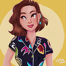 Meu projeto do curso: Retrato de personagens femininas com Procreate . Ilustrasi tradisional, Ilustrasi Digital, Dan Gambar Digital proyek oleh Mateus Soares - 06.26.2022