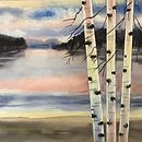 My project for course: Atmospheric Landscapes in Watercolor . Un projet de Beaux Arts, Peinture , et Aquarelle de Ingrid H - 26.06.2022