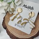 Meu projeto do curso: Design de bijuteria com polymer clay para iniciantes  Ein Projekt aus dem Bereich Erweiterungsentwicklung, H, werk, Schmuckdesign und DIY von Andreia Viegas - 22.06.2022