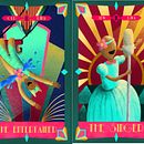 My project for course: Illustrated Deck of Cards Creation. Projekt z dziedziny Design, Trad, c, jna ilustracja, Projektowanie graficzne, Ilustracja c, frowa i Narracja użytkownika Lizzie Nowobilska-Dean - 27.06.2022
