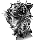 Mi proyecto del curso: Diseño e ilustración digital de tatuajes con Procreate. Traditional illustration, Graphic Design, Digital Illustration, Tattoo Design, and Digital Drawing project by Monique Costa - 06.27.2022