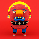 Mi proyecto del curso: Creación y animación de monstruos con Cinema 4D . Projekt z dziedziny 3D,  Animacja, Animacja postaci, Animacje 3D,  Modelowanie 3D i Projektowanie postaci 3D użytkownika Kevin Ochoa Santi - 27.06.2022