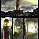 Meu projeto do curso: Aquarela e cor para quadrinhos e ilustração. Un proyecto de Ilustración tradicional, Cómic y Pintura a la acuarela de Luciano B Monteiro - 27.06.2022