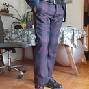 Mi proyecto del curso: Pantalones de paño de Lana Oveja Tomé :-). Arts, Crafts, Fashion Design, Sewing, Patternmaking, and Dressmaking project by Constanza Hermosilla - 06.27.2022