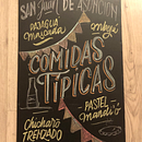 Mi proyecto del curso: Diseño y aplicación de lettering sobre pizarra para una fiesta de San Juan en Asunción.. Un proyecto de H, lettering y Lettering de Lorena Duarte - 28.06.2022