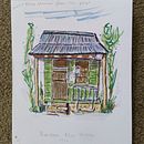 My project for course: Expressive Architectural Sketching with Colored Markers. Un projet de Esquisse , Dessin, Illustration architecturale, Carnet de croquis et Illustration à l'encre de Ineke Kruger - 28.06.2022