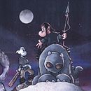 Color Portada Cómic FANBORIA 2022 (Dibujo Cels Piñol). Un projet de B , et e dessinée de rut copons - 09.04.2022