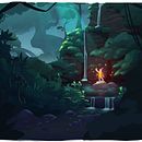 Magical Forest.. Un progetto di Illustrazione tradizionale, Illustrazione digitale, Illustrazione infantile, Illustrazione botanica, Disegno e Disegno digitale di Marly Verzijl - 28.06.2022
