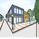 Just Sketching. Traditional illustration, and Architecture project by Shernise Richardson - 06.28.2022