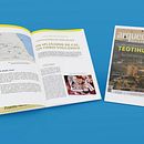 Arqueología Mexicana proyecto Editorial.. Un projet de Conception éditoriale, Publicité, Design , Illustration traditionnelle, Retouche photographique, T, pographie, Illustration vectorielle et Illustration éditoriale de Fernando Valencia - 28.06.2022