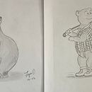 Mi proyecto del curso: Dibujo a lápiz de animales realistas para cuentos. Een project van Ontwerp van personages, Tekening met potlood,  Tekening y Kinderillustratie van Diego O. - 28.06.2022