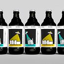 6/96, Cervezas de trujillo. Un proyecto de Packaging, Diseño, Ilustración tradicional, Br e ing e Identidad de victor_guerin_san2 - 29.06.2022