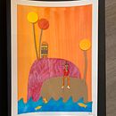 My project for course: Story Illustration with Paper . Ilustrație tradițională, Colaj, Artizanat din hârtie, Ilustrație pentru copii, Crearea cu copiii și Narrativ de info_715324 - 06.29.2022