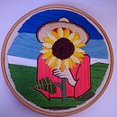 Meu projeto do curso: Introdução ao bordado botânico. Projekt z dziedziny  Haft, Wzornictwo tekst i liów użytkownika Roberta Xavier Freire - 29.06.2022