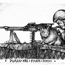 Katidoj En Milito Ein Projekt aus dem Bereich Traditionelle Illustration, Bildende Künste und Zeichnung von Beatrice Traversin - 29.06.2022