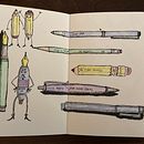 My project for course: The Art of Sketching: Transform Your Doodles into Art. Un projet de Illustration traditionnelle, Dessin au cra, on, Dessin , et Carnet de croquis de Michele LeMay - 29.06.2022