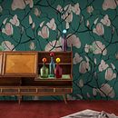 Inkiostro Bianco - Wallpaper. Un proyecto de Ilustración tradicional y Pattern Design de Marta Cortese - 30.06.2022