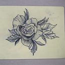 My project for course: Botanical Tattoo with Pointillism. Projekt z dziedziny Trad, c, jna ilustracja, Projektowanie tatuaż, R i sunek botaniczn użytkownika reyes enrique jr.c. - 01.07.2022