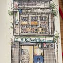 My project for course: Expressive Architectural Sketching with Colored Markers. Een project van  Schetsen,  Tekening,  Architecturale illustratie, Sketchbook y  Illustratie met inkt van Arien Yung - 27.06.2022