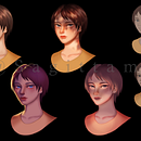 Mi proyecto del curso: Iluminación y color para retratos digitales en Photoshop . Traditional illustration, Digital Illustration, and Digital Painting project by sagittam - 07.25.2022