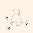 My project for course: Illustration and GIF Creation on Procreate. Een project van Traditionele illustratie, Ontwerp van personages, Karakteranimatie, 2D-animatie, Digitale illustratie, Digitale tekening y Geanimeerde Illustratie van Nilu Meow - 02.07.2022