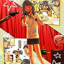 Mi proyecto del curso: Ilustración digital con influencia manga. Un progetto di Illustrazione tradizionale, Fumetto, Illustrazione digitale, Stor, telling, Narrativa e Manga di Atiana Abanto Mini - 08.11.2023