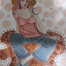 Meu projeto do curso: Ilustração e caracterização de personagens com aquarela. Een project van Traditionele illustratie, Schilderij y Aquarelschilderen van Claudia Chaves - 04.07.2022
