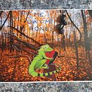 Três bichinhos queridos.. Traditional illustration, Collage, Paper Craft, Digital Illustration, Stor, telling, Digital Design, Communication, Narrative, and Editorial Illustration project by alandimrafael - 07.04.2022