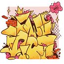 Graffiti Letters. Een project van Traditionele illustratie,  Urban art,  Art direction y  Belettering van el waves! - 08.05.2022