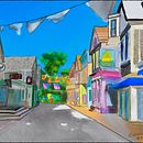 My project for course: Architectural Illustration with Watercolor . Ilustrație tradițională, Schițe, Desen, Pictură în acuarelă, Ilustrație arhitecturală și Caiet de schițe de Carlos Caicedo - 07.04.2022