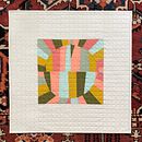 Improv Stripes & Circles Mini Quilt Study . Un proyecto de Artesanía de Broadcloth Studio - 05.10.2021