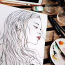 Retratos botánicos. Un projet de Illustration traditionnelle de pepablackman - 07.07.2022