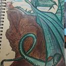 Mi proyecto del curso: Sketchbook fantástico: dibuja personajes desde la imaginación . Ilustrație tradițională, Creativitate, Desen și Caiet de schițe de Guillermo Laino - 07.07.2022