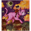 P u c c a F u n n y L o v e. Un progetto di Illustrazione tradizionale, Illustrazione digitale e Pittura ad acquerello di Leticia Conejo - 07.07.2022