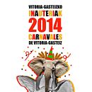 Cartel para los carnavales de Vitoria. Un projet de Conception d'affiches, Collage, Design , Design graphique , et Publicité de Luca Mendieta - 10.07.2022