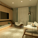 Meu projeto do curso: Design de interiores para espaços multifuncionais . % Dhaniélli Souza Lana tarafından hazırlanan İç Mimarlık, İç Tasarım, İç Dekorasyon, Ve Mekansal Tasarım projesi - 07.10.2022