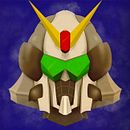 Mi proyecto del curso: Ilustración digital con Procreate "Máscara Gundam". Een project van Traditionele illustratie,  Tekening, Digitale tekening y Digitale illustratie van José Guerra Arana - 10.07.2022