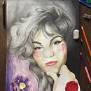 Meu projeto do curso: Retrato em aquarela a partir de uma fotografia. Un proyecto de Ilustración tradicional, Pintura a la acuarela y Dibujo de Retrato de João Luiz Alves - 10.07.2022