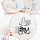 Body positivity bedeutet so viel mehr.. Un proyecto de Bordado de Theresa Wensing - 11.07.2022