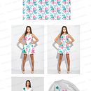 Mi proyecto del curso: Diseño de estampados textiles. Un proyecto de Ilustración tradicional, Diseño de complementos, Diseño de vestuario, Pattern Design, Diseño de moda, Estampación y Estampación textil de aguirremar2_0 - 11.07.2022