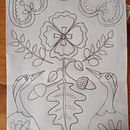 Mi proyecto del curso: Introducción a la ilustración floral con acrílico. Traditional illustration, Fine Arts, Painting, Drawing, Acr, lic Painting, and Botanical Illustration project by Patricia Ruiz Muñoz - 07.13.2022