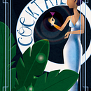 Mi proyecto del curso: Ilustración digital estilo art déco. Traditional illustration, Fine Arts, Poster Design, Digital Illustration, Advertising, Design, Costume Design, and Events project by Laura Garcia Catalan - 07.13.2022