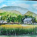 Mi proyecto del curso: Cuaderno de viaje en acuarela. Een project van Traditionele illustratie, Aquarelschilderen,  Architecturale illustratie y Sketchbook van Lluïsa Quevedo Junyent - 14.07.2022