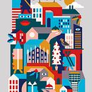 UNIQLO Holidays. Un proyecto de Ilustración tradicional de Antonio Colomboni - 14.07.2022