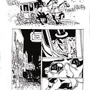Mi proyecto del curso: Técnicas de entintado para cómic e ilustración. Traditional illustration, Fine Arts, Painting, Comic & Ink Illustration project by camposleonardo307 - 07.07.2022