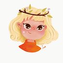 Blondie. Projekt z dziedziny Trad, c i jna ilustracja użytkownika İrem Yıldırım - 14.07.2022