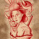 Mi proyecto del curso: Diseño de tatuaje de autor con Procreate. Traditional illustration, Graphic Design, Drawing, Digital Illustration, Tattoo Design, and Digital Drawing project by Diego Alejandro López Pacheco - 07.14.2022