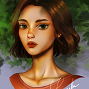 Mi proyecto del curso: Retratos digitales de fantasía con Photoshop. Een project van Traditionele illustratie,  Tekening, Digitale illustratie,  Portrettekening, Digitale tekening y  Digitaal schilderij van Leslie Yam - 21.07.2022