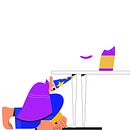Mi proyecto del curso: Animación dinámica con ilustraciones 2D y 3D. Traditional illustration, 3D, 2D Animation, 3D Animation, and Digital Illustration project by Steven Tapiero - 07.13.2022